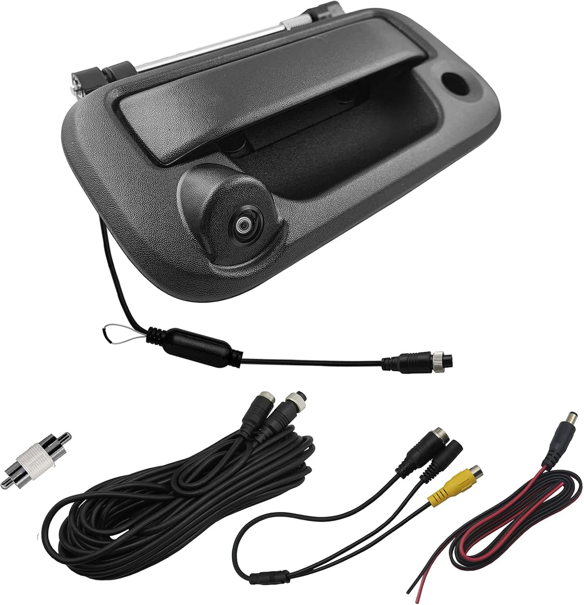 Backup Camera with Tailgate Handle Replacement for Ford F150, F250, F350, F450, F550, RCA Connector, Pack of 2 D7213