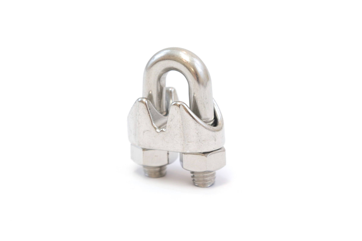 Stainless Steel Wire Rope Cable Clips 1/4 Inches 6mm C220184