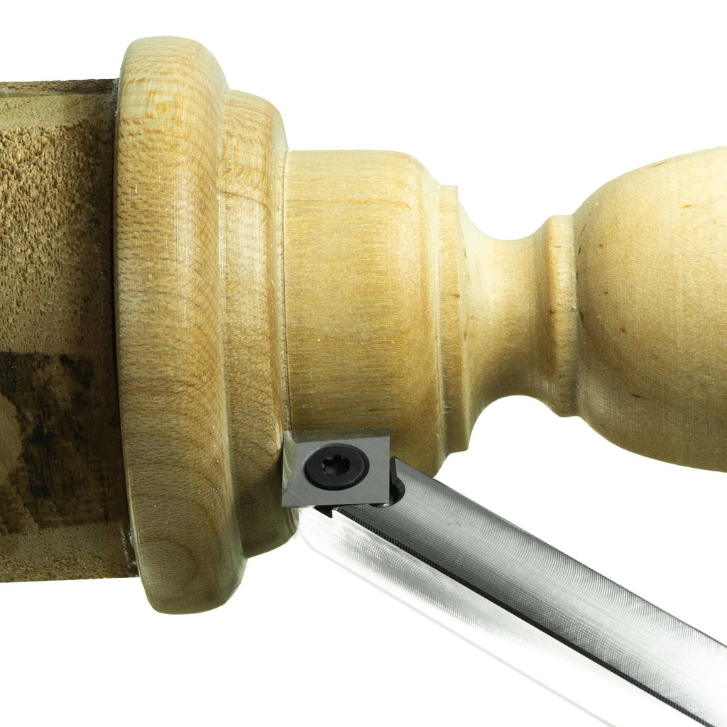 4 Pc Carbide Tipped Woodturning Lathe Tools with Handle M942298