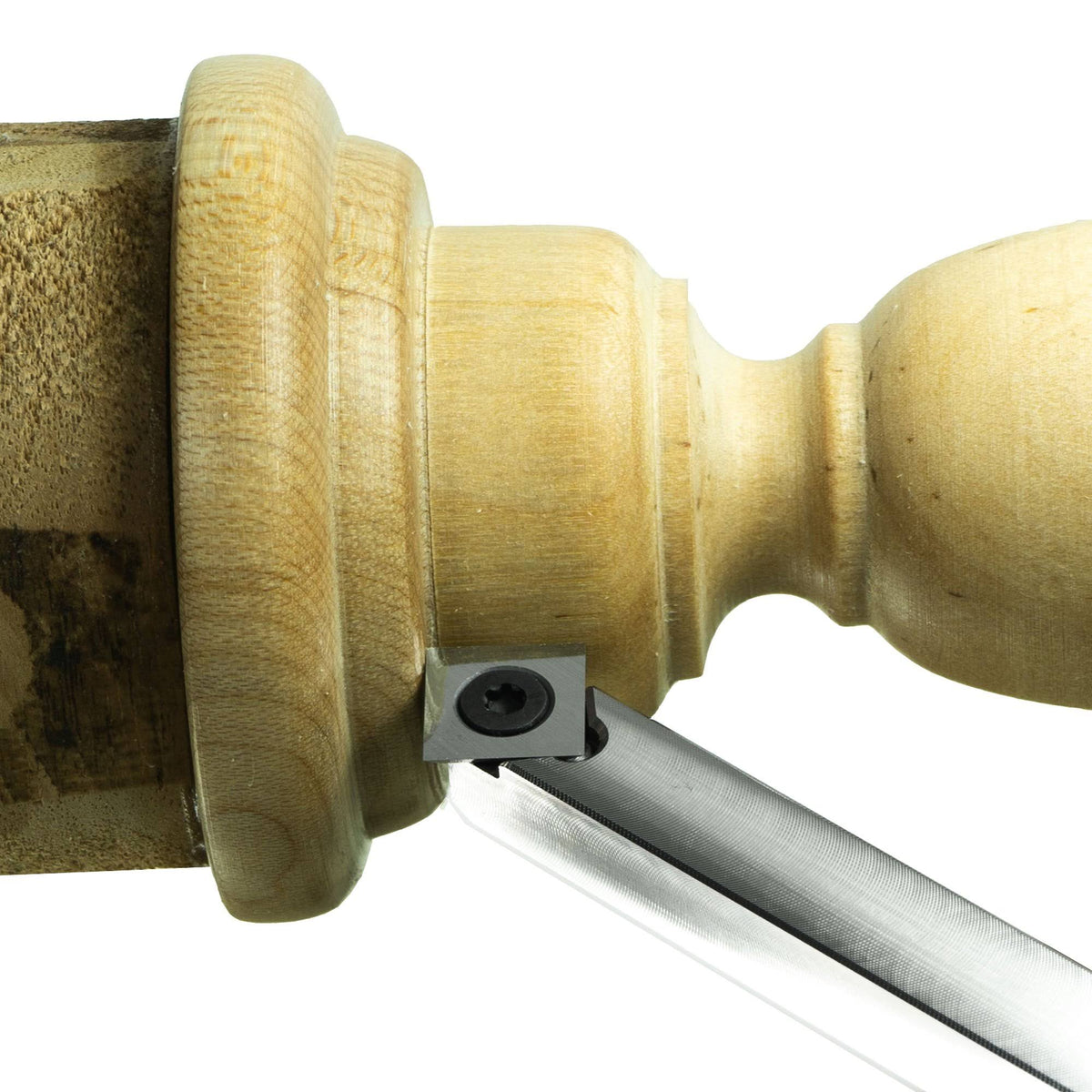 4 Pc Carbide Tipped Woodturning Lathe Tools with Handle M942298