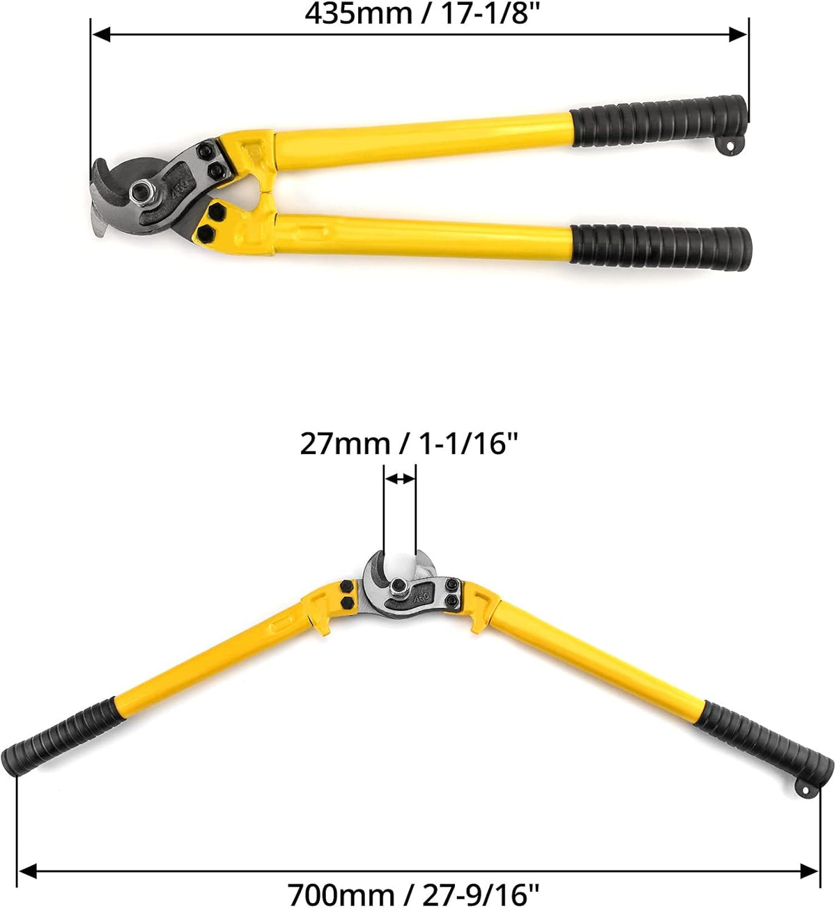 18 Heavy Duty Stainless Steel Cable Cutter K30879