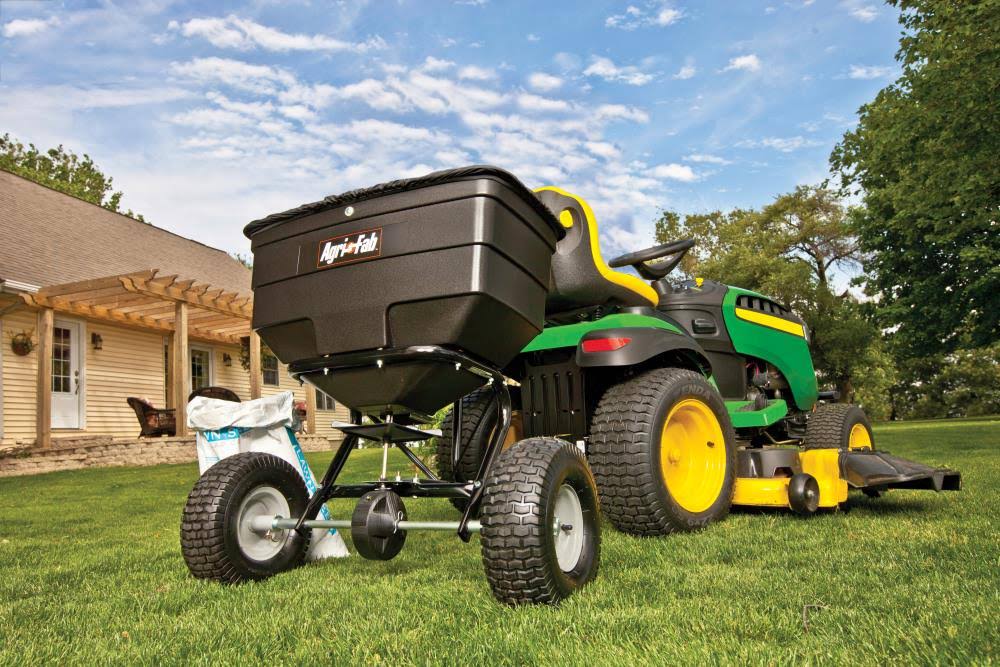 175 lb. Tow Behind Broadcast Spreader A330946