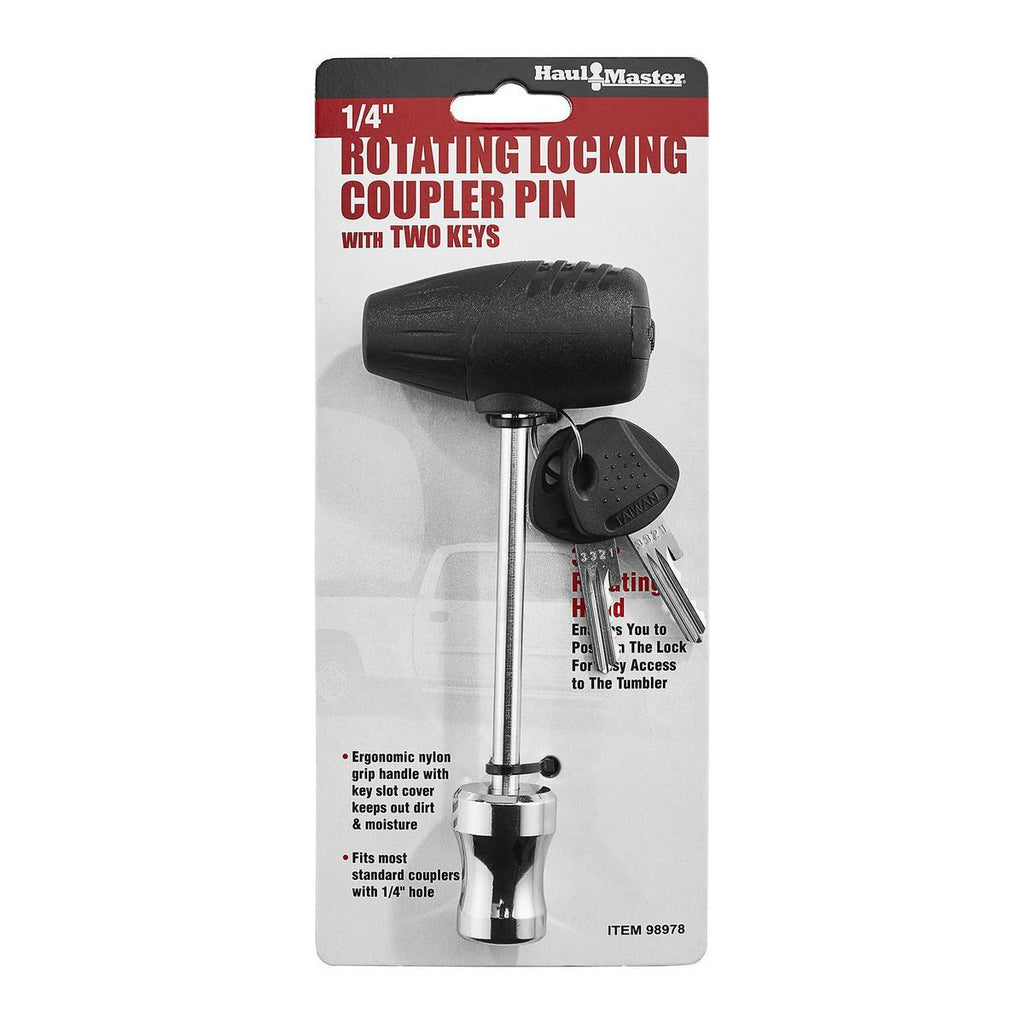 1/4 in. Rotating Locking Coupler Pin with 2 Keys L281876