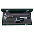 2 Piece Electronic Caliper and Micrometer B8721