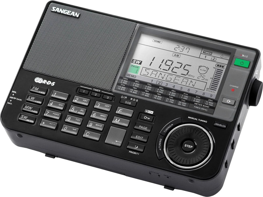 Black Portable Radio with Antenna C182715