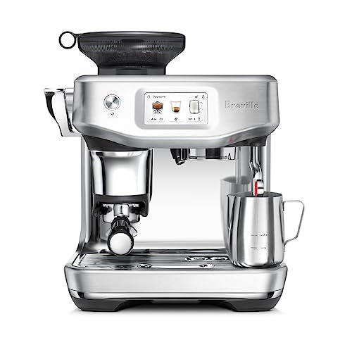 Brushed Stainless Steel Espresso Machine T386841
