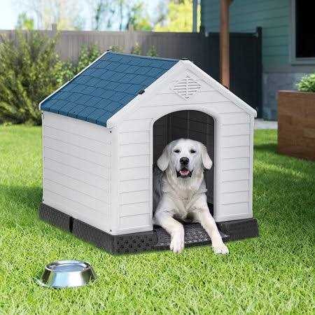 Large Plastic Insulated Dog House K6941