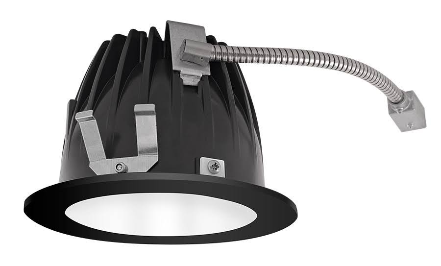 LED Trim Mod4 Round 50Deg 40K 90CRI White Cone Black Ring J368
