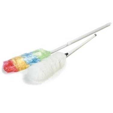 Lambs Wool Telescoping Poly Wool Duster with Plastic Handle, 26 inch - 42 inch Overall Length (Case of 12) Y8123