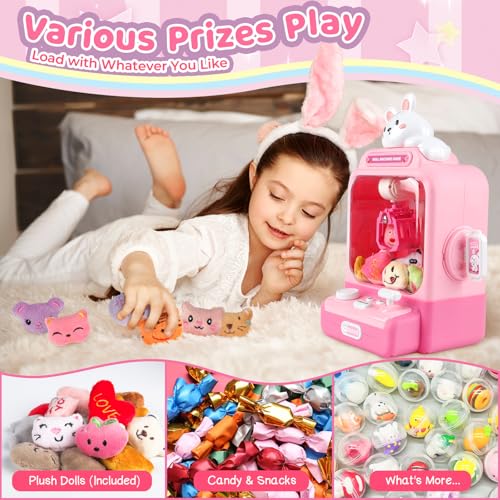 Claw Machine with LED Lights & Sound Q21344
