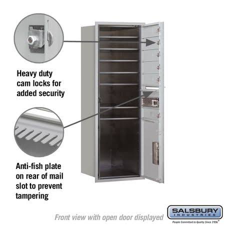 4C Horizontal Mailbox, Aluminum K332409