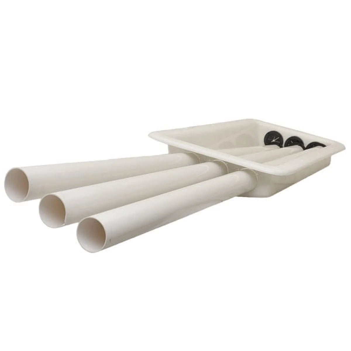 75 x 14 5/8 x 6 1/8 Inch White Boat Rod Holder Box W56696
