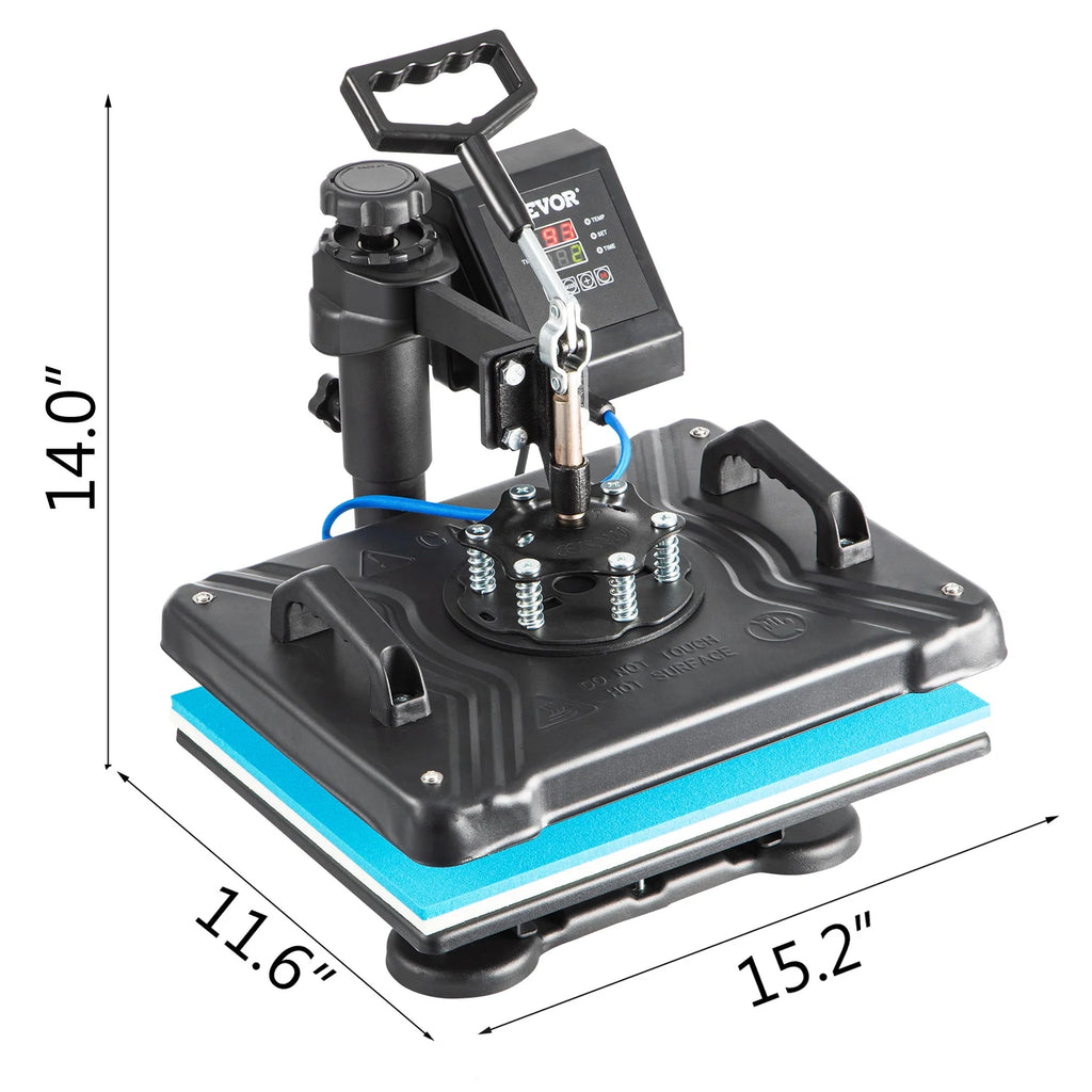 5 in 1 Heat Press Machine Digital Multifunctional Sublimation Q639