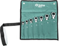 8-Piece Double Ratcheting Wrench Set, 12 Point Metric W921410