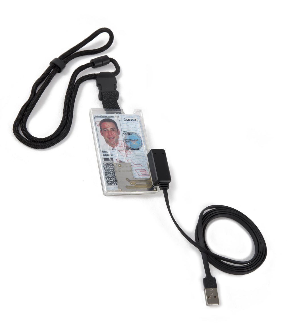 ID Badge Holder Smart Card Reader E928578