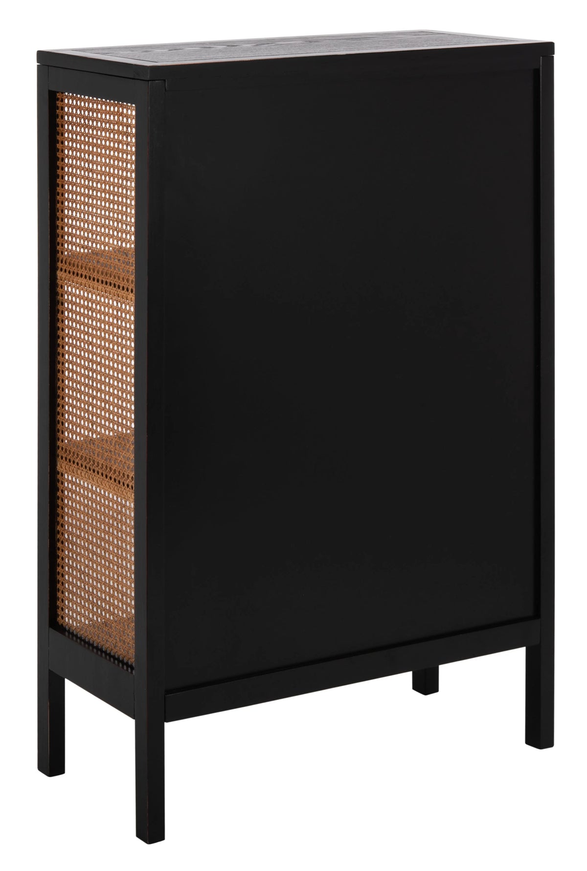 Black 3 Shelf Wood Etagere E871030