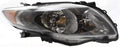 Passenger Side Headlight Assembly for Toyota Corolla 2009 2010 S/XRS Model USA Built J3316