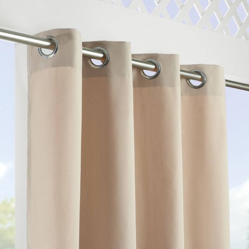 Ivory Canvas Grommet Panel J47756