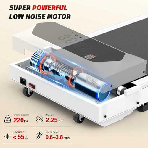 Walking Pad Under Desk Treadmill with Remote Control S5823