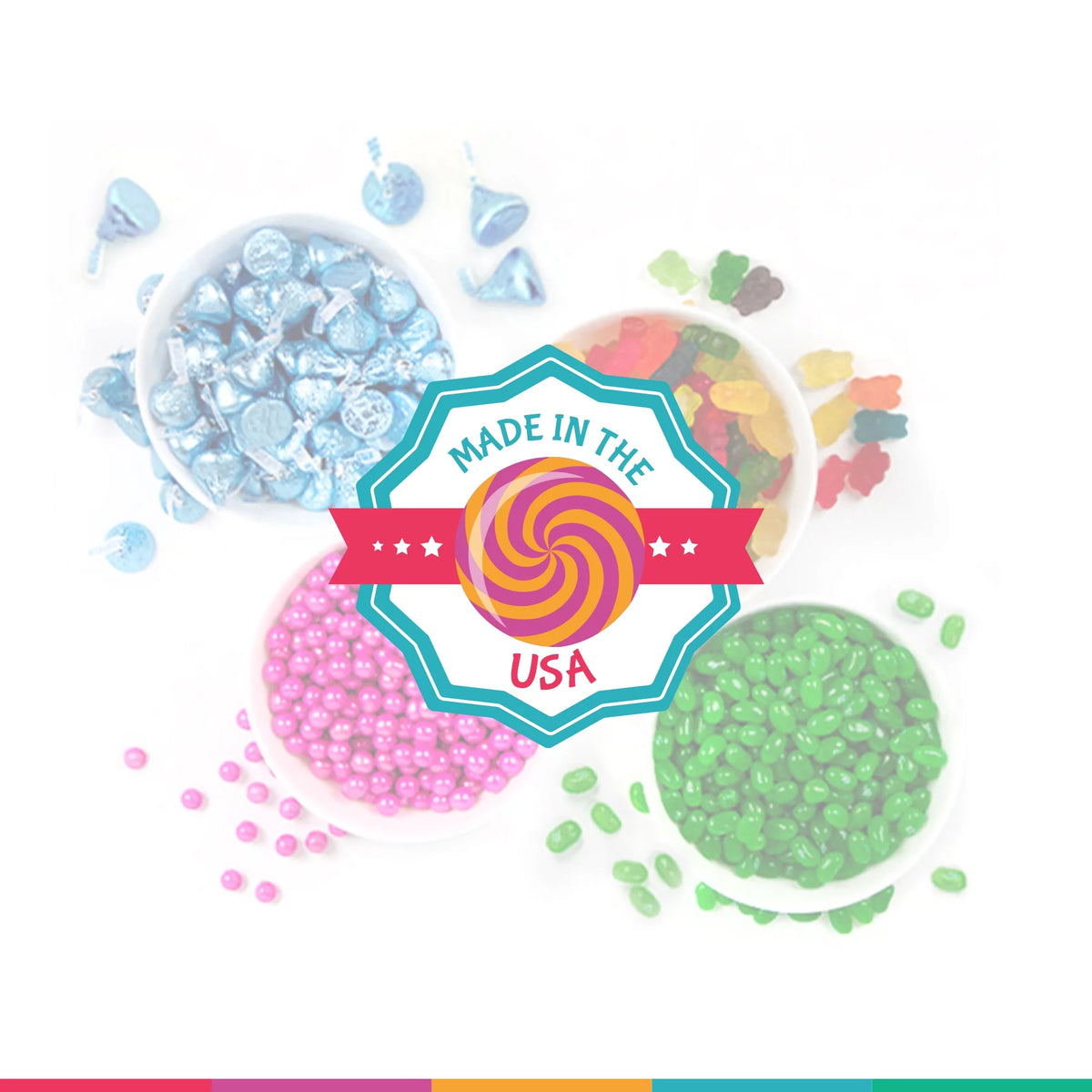 131 Pcs Birthday Candy Party Favors 1.65 lbs X7839