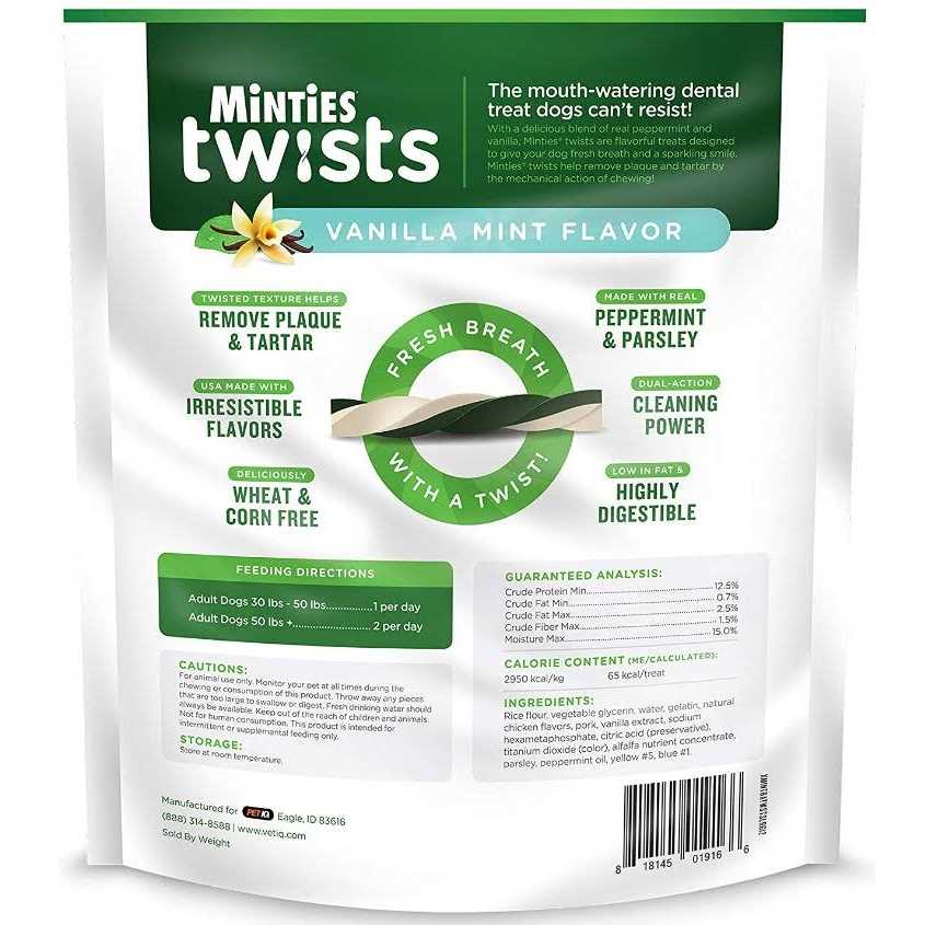 Minties Twists Dental Treats D1298