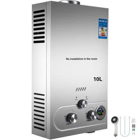 10L Propane Tankless Water Heater with Shower N6603