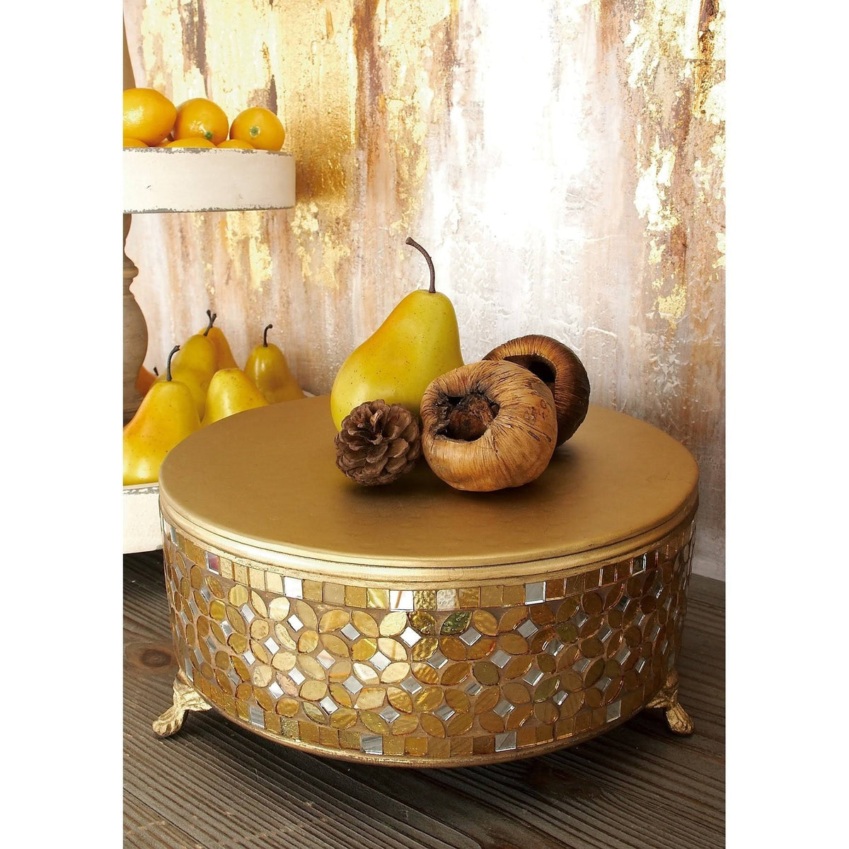 Metal Mosaic Cake Stand (Set of 3) O99137