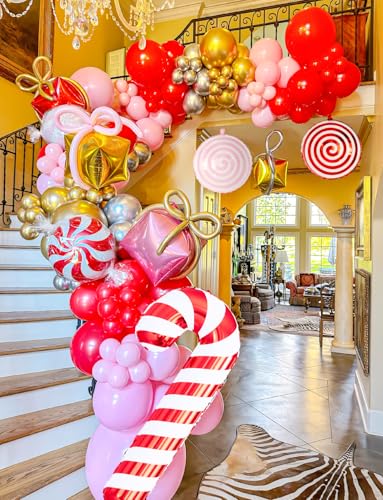 132 PCS Christmas Balloon Garland Arch Kit J88517