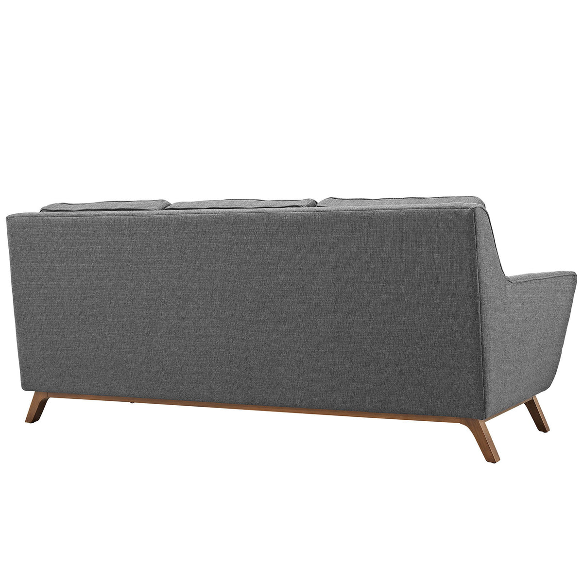 Grey Fabric Sofa Set of Two E61298