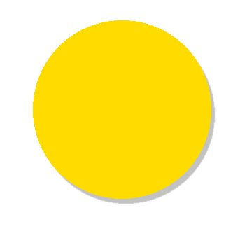 Yellow Wall Decal O183953