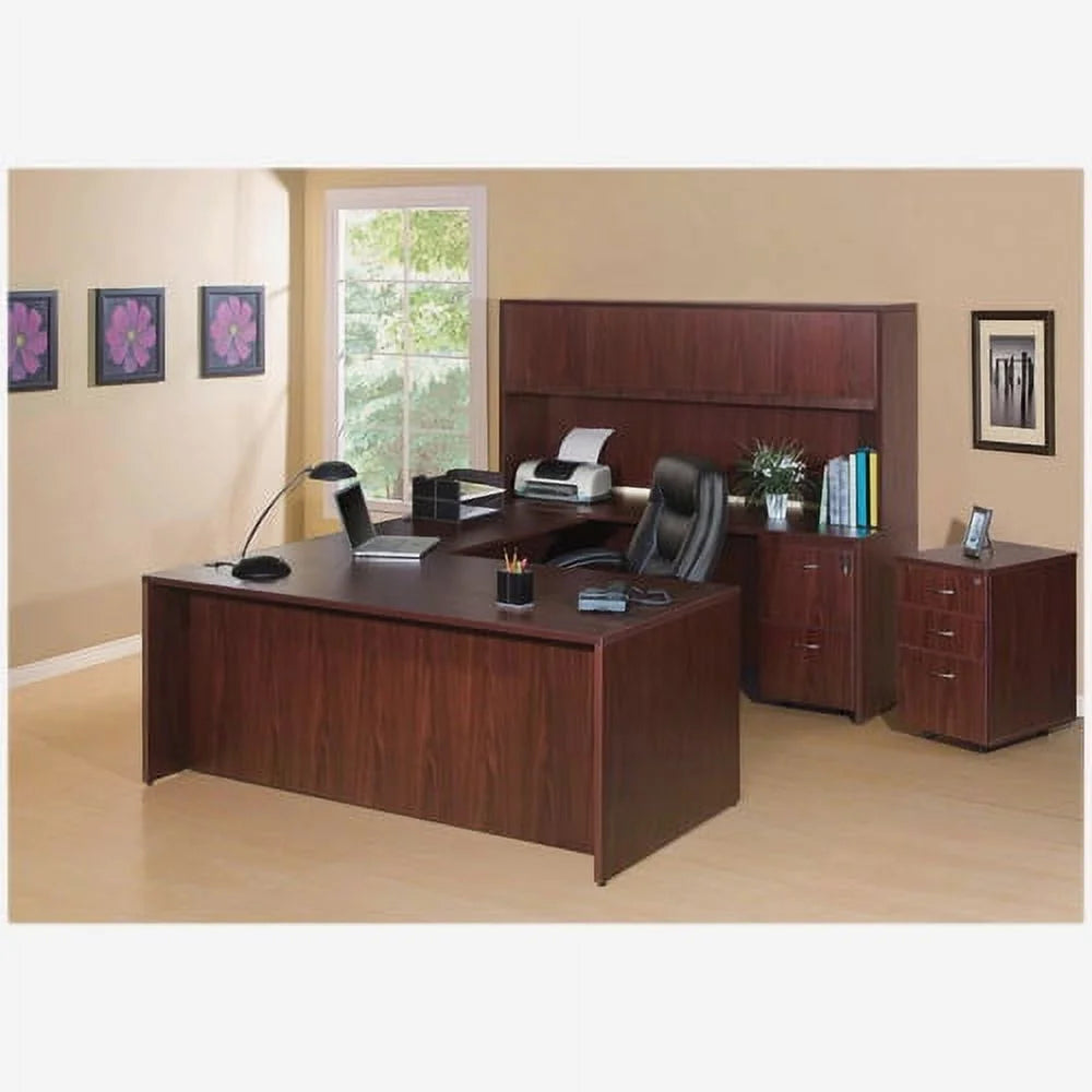 Laminate Mahogany Credenza S428