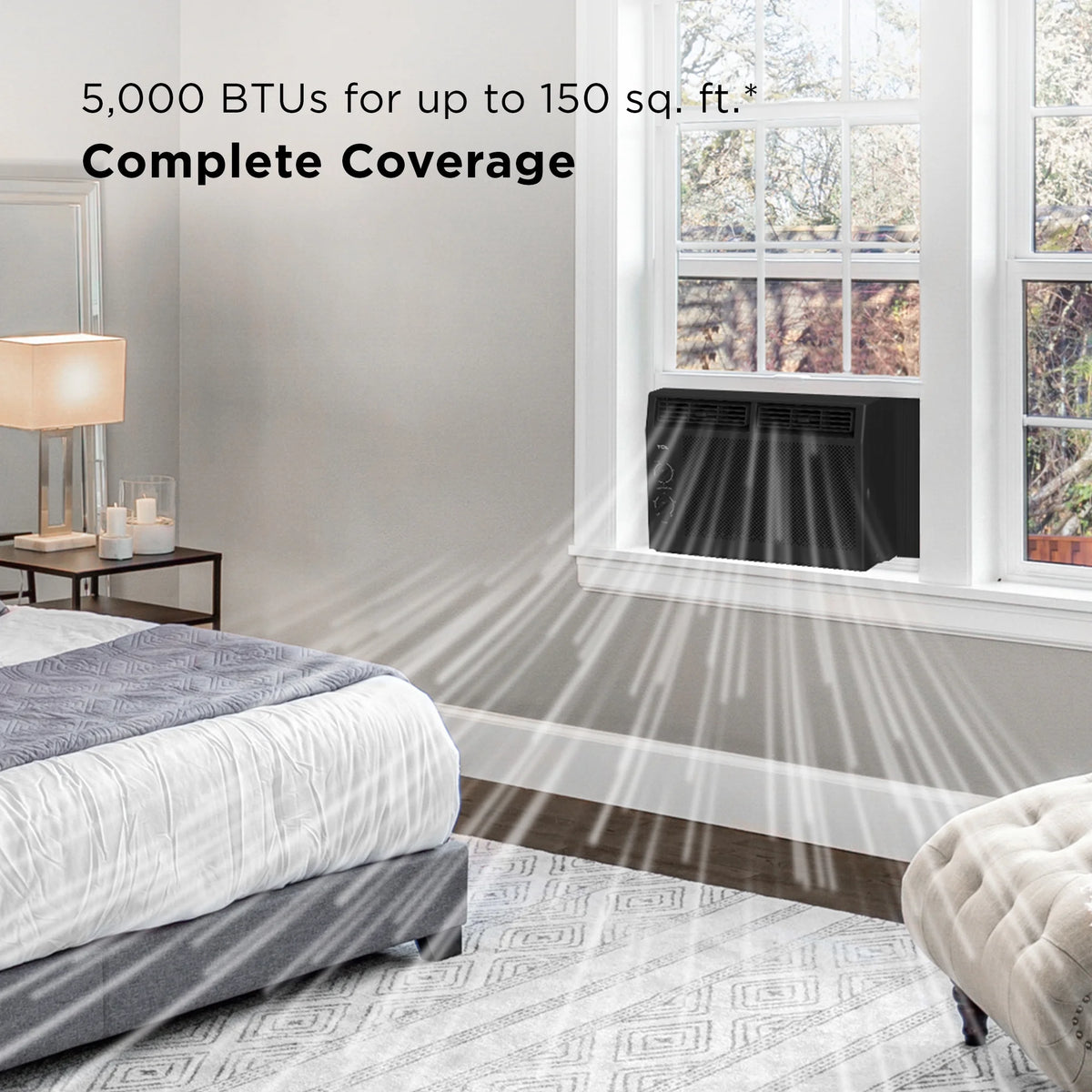 5,000 BTU Mechanical Window Air Conditioner K43784