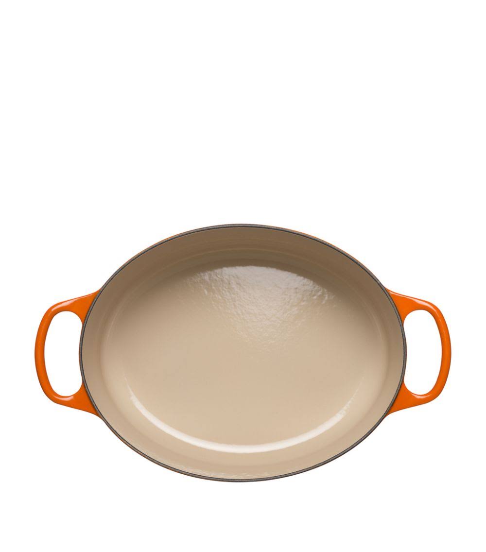 Oval Casserole Dish 25cm Orange P87156