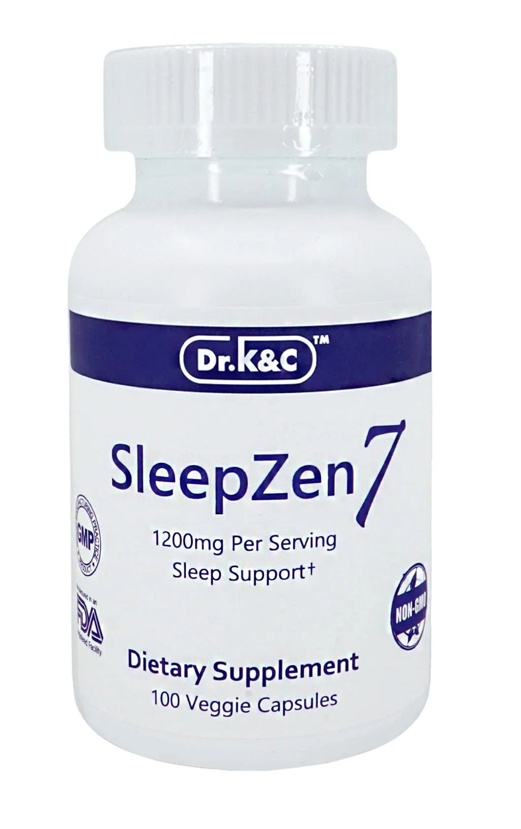 100 Veggie Capsules Sleep Aid Supplement Z727733