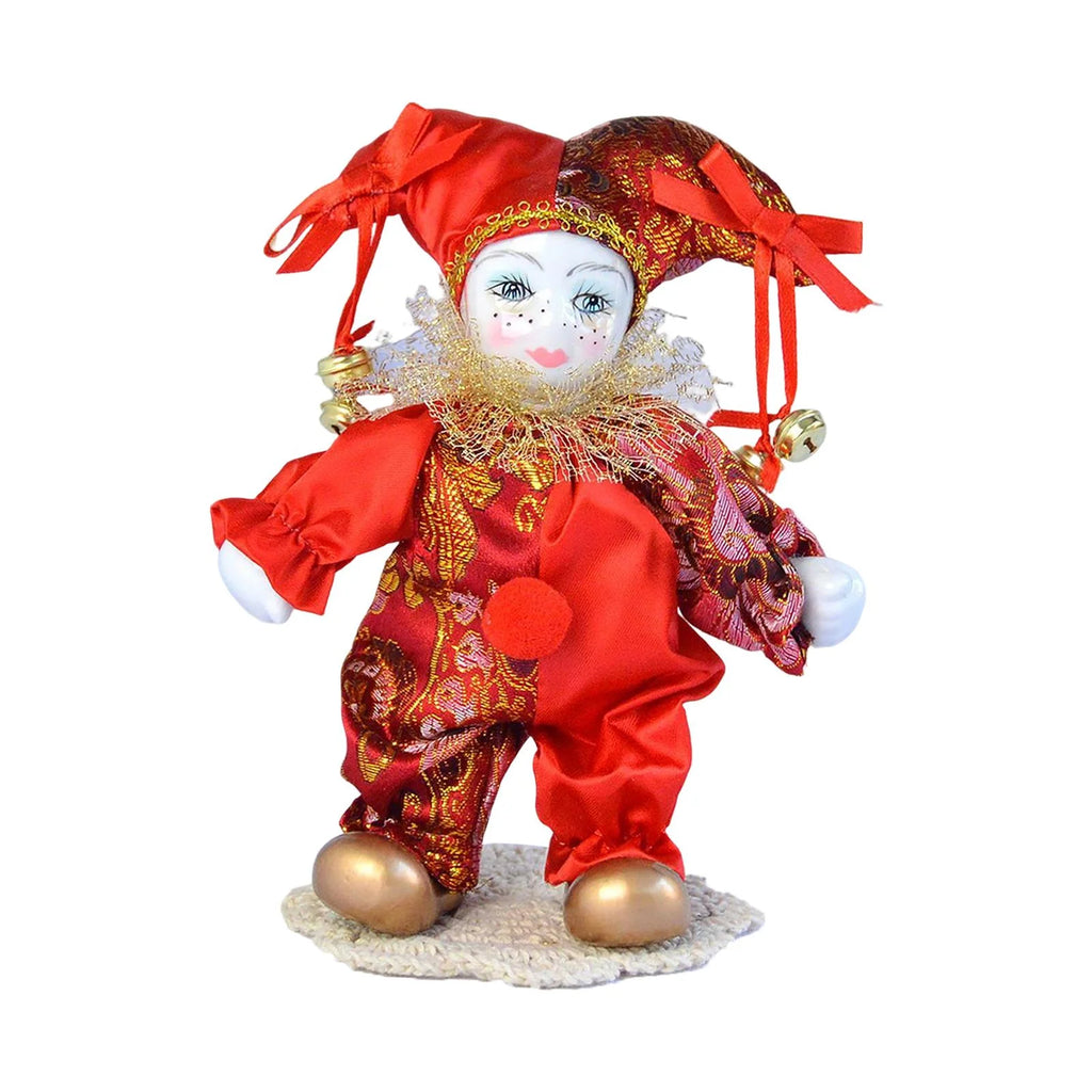 Porcelain Harlequin Doll Table Desk Decor T72343