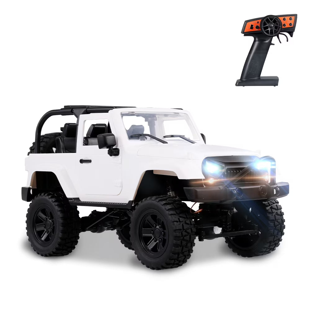 RC Car 1/14 Scale 4WD 2.4GHz Off Road Crawler with LED Light X876949