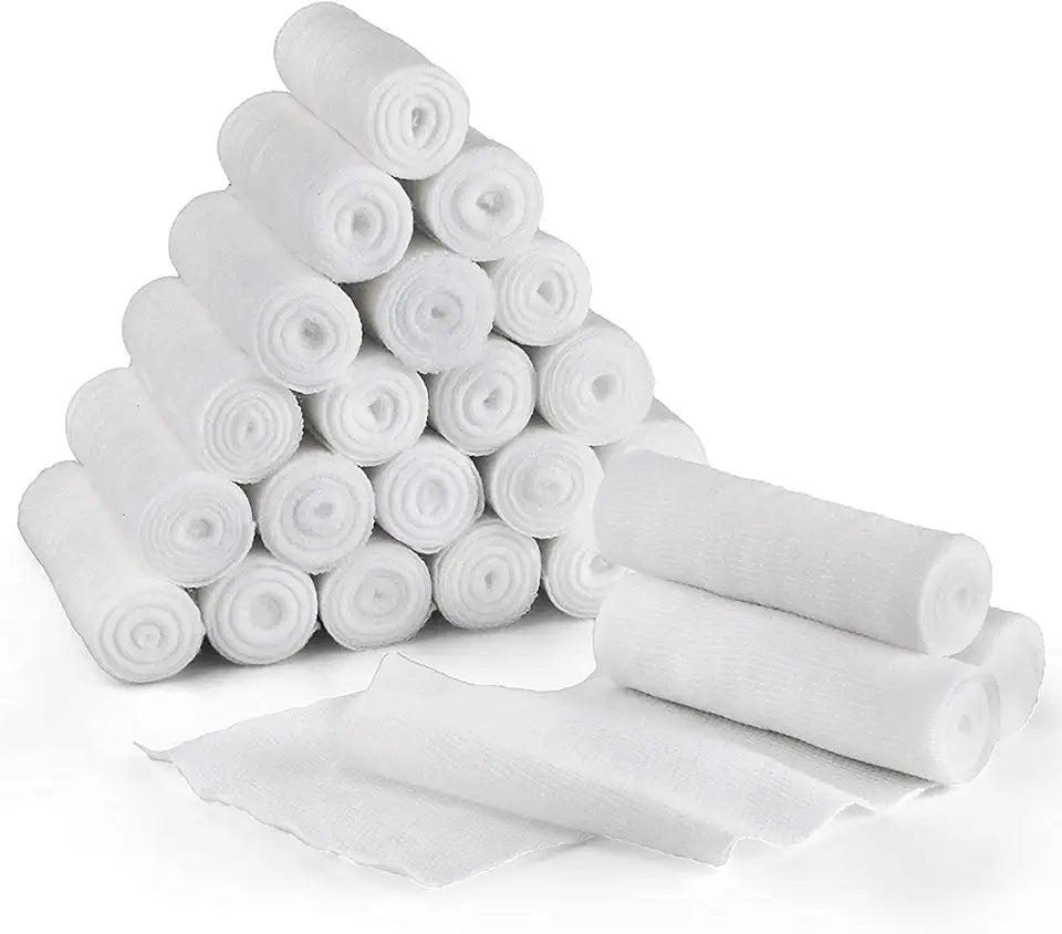 Elastic Bandage 10 cm X 3 mtr Pack of 10 Pcs E122032