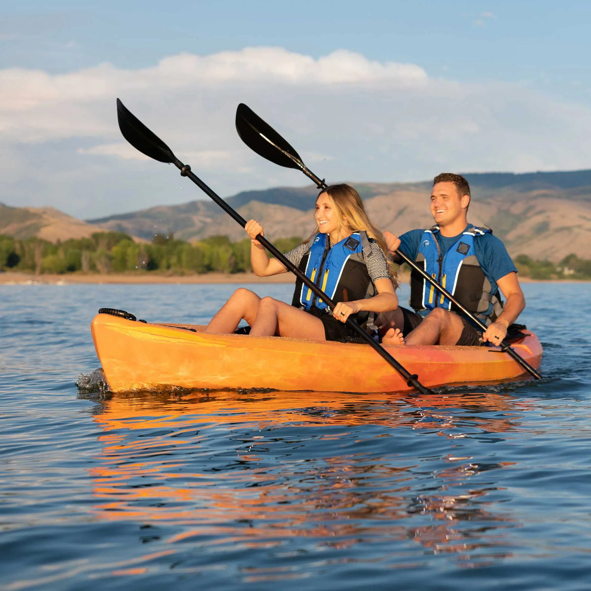 Lime Green Tandem Kayak V709