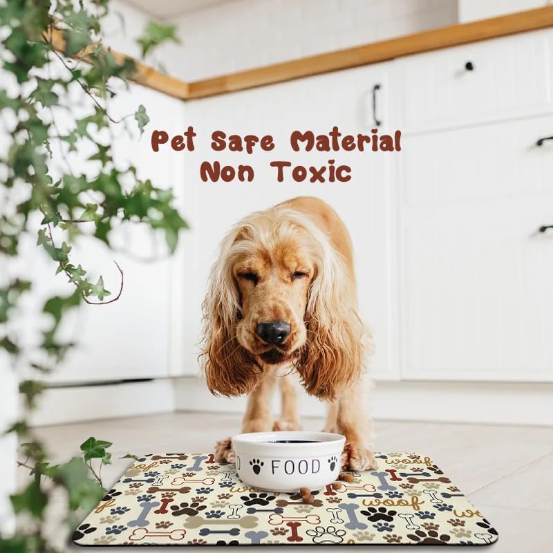 Waterproof Absorbent Dog Food Mat R9629