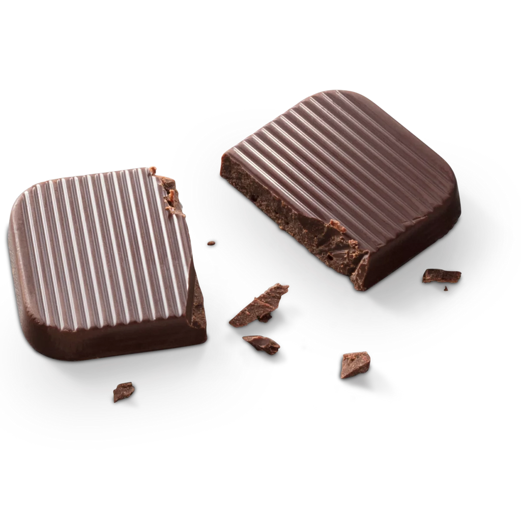 Belgian Dark Chocolate with Caramel & Sea Salt Individually Wrapped Napolitains 16 OZ Bag Q17936