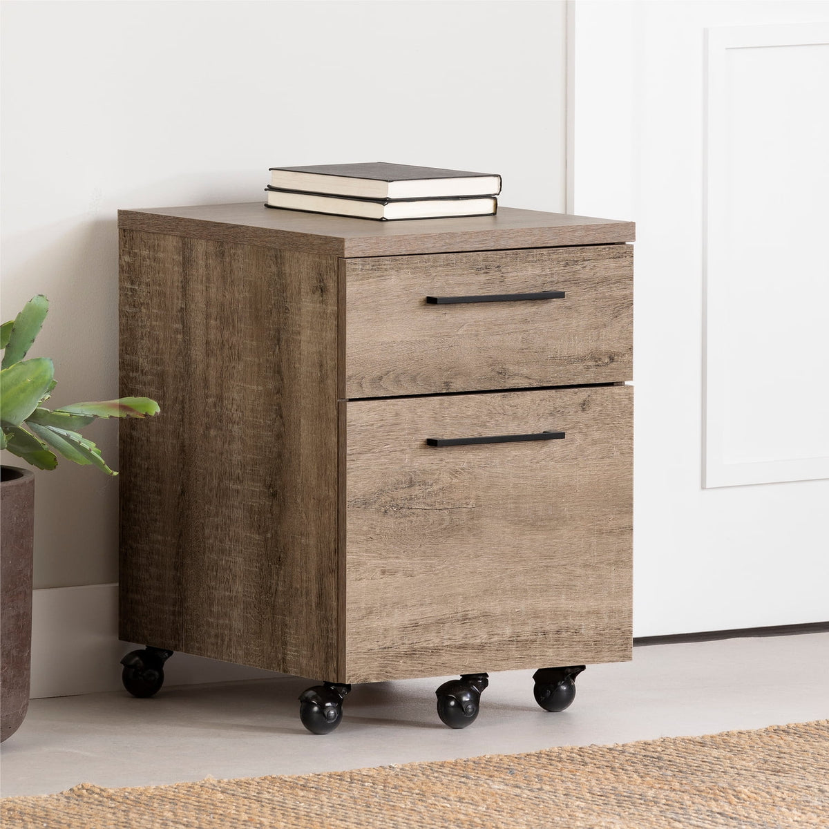 2-Drawer Mobile File Cabinet D291889