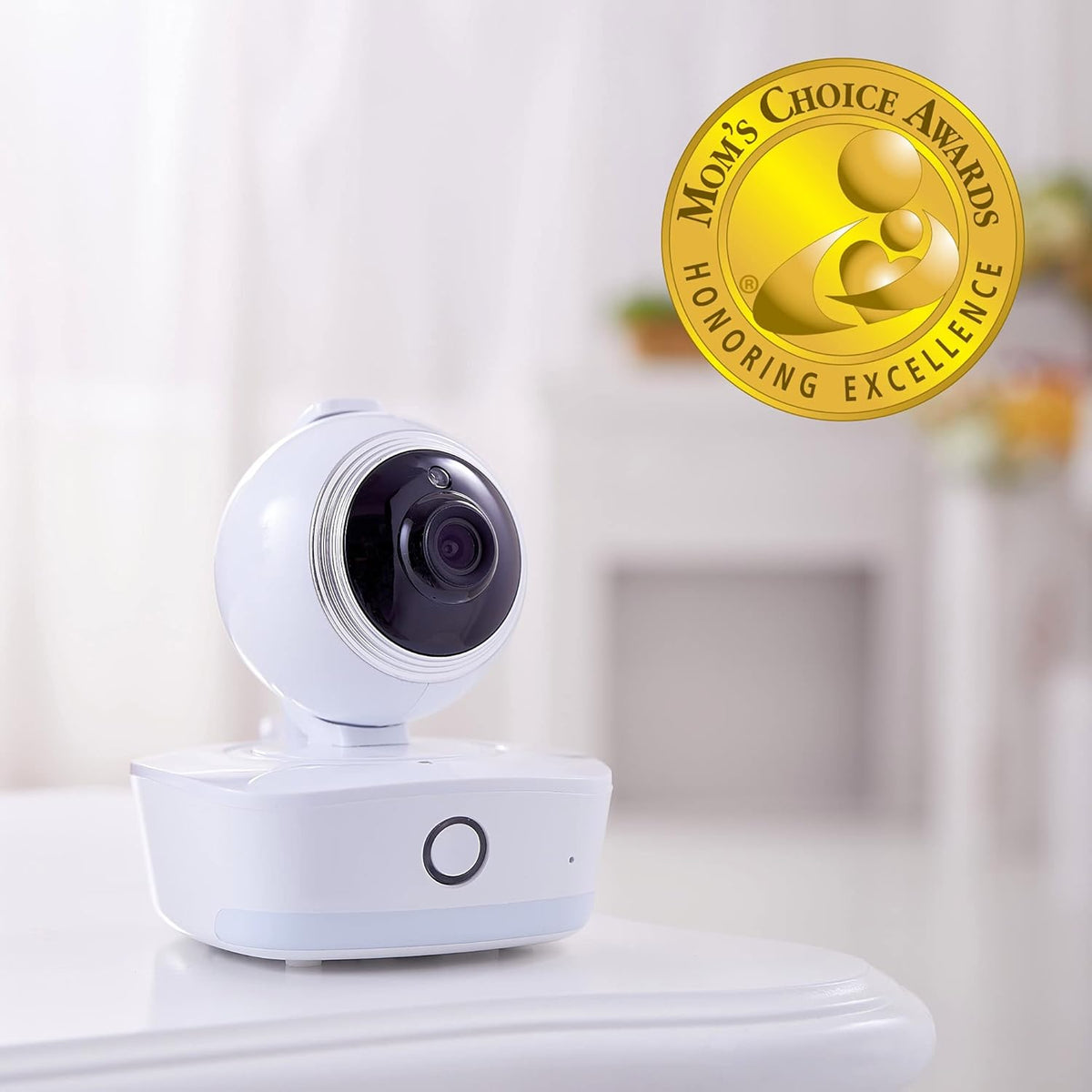 Smart HD Baby Monitor with Pan-and-Tilt F1710