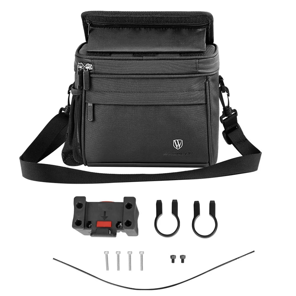 Touch Screen Bike Front Frame Bag Waterproof Phone Holder EVA Handlebar Bag M69393