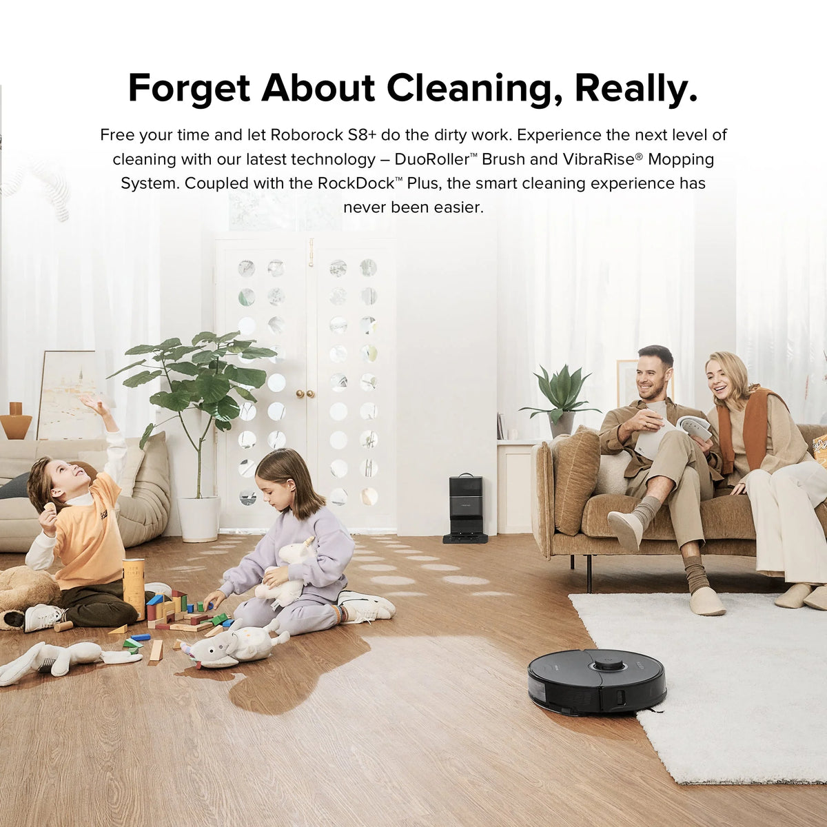 Robot Vacuum with Auto-Empty Dock A977412
