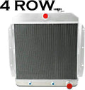 4 Row Aluminum Radiator for Chevrolet Apache Pickup Truck V1547