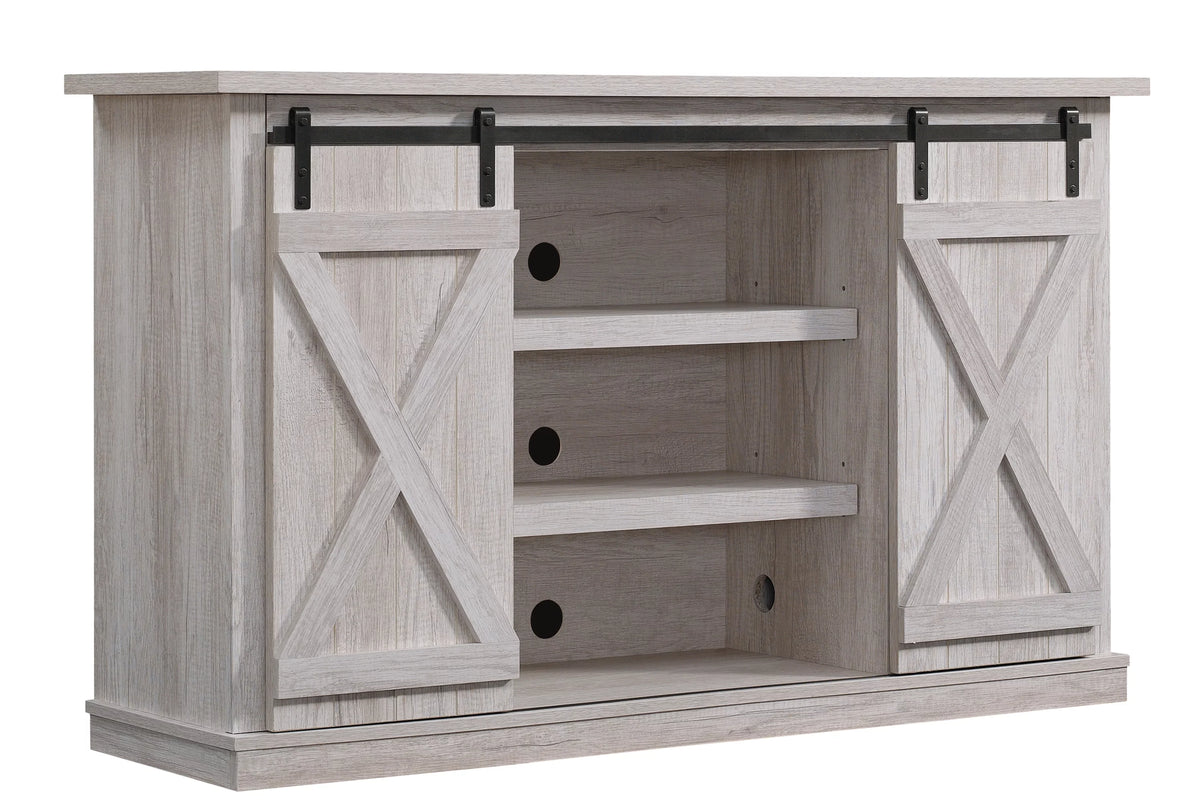 White Oak TV Stand D54190