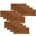 12" Wood Rectangle Pallet Plaque M3900