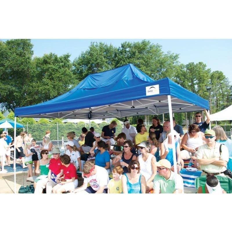 10 ft. W x 15 ft. D Straight Leg Pop-Up Canopy V395