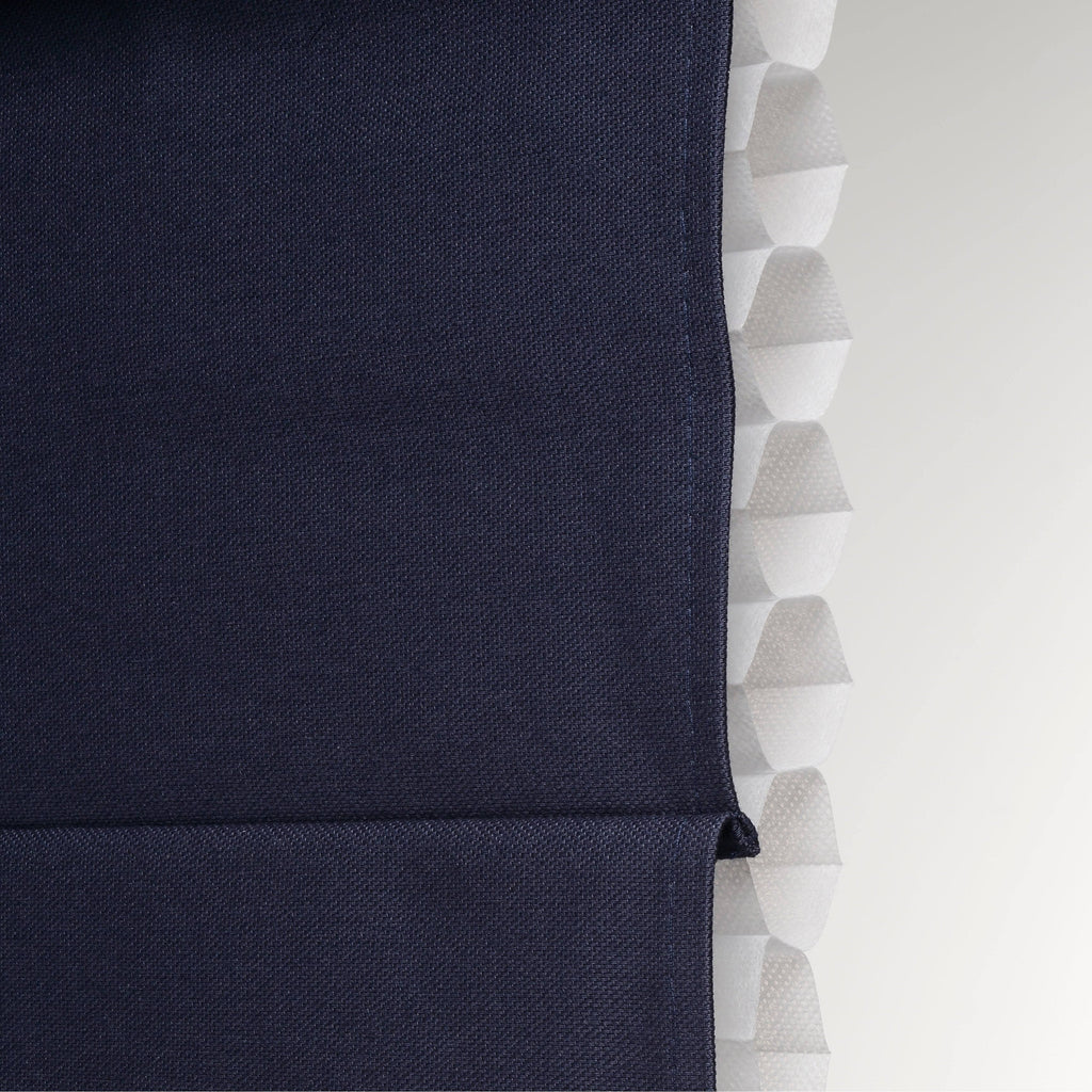 Navy Insulating Cordless Roman Shade U35107