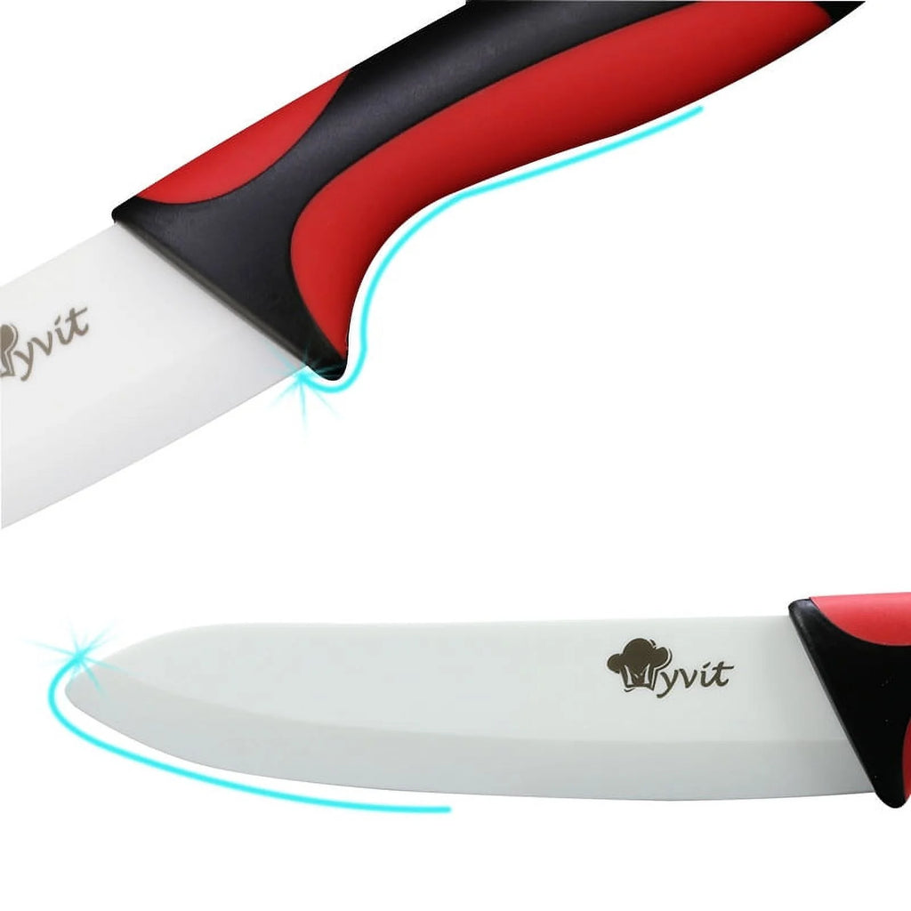 Ceramic Knives Set with Knife Holder N386
